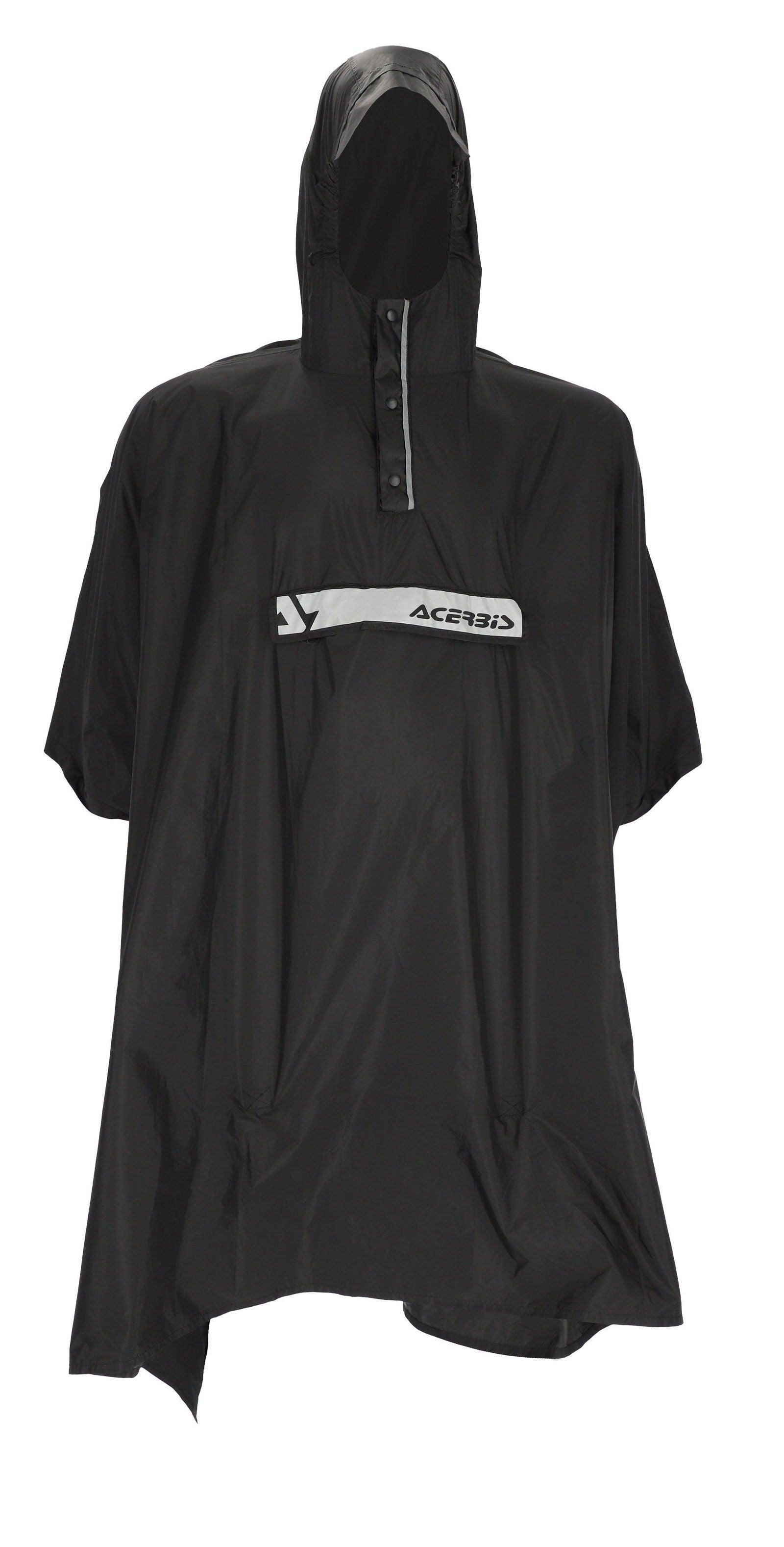 Poncho/ Mantella  Antipioggia Acerbis Nero - Levelbraap - Levelbraap -  -  - #tag1# - #tag2# - #tag3# - #tag4#