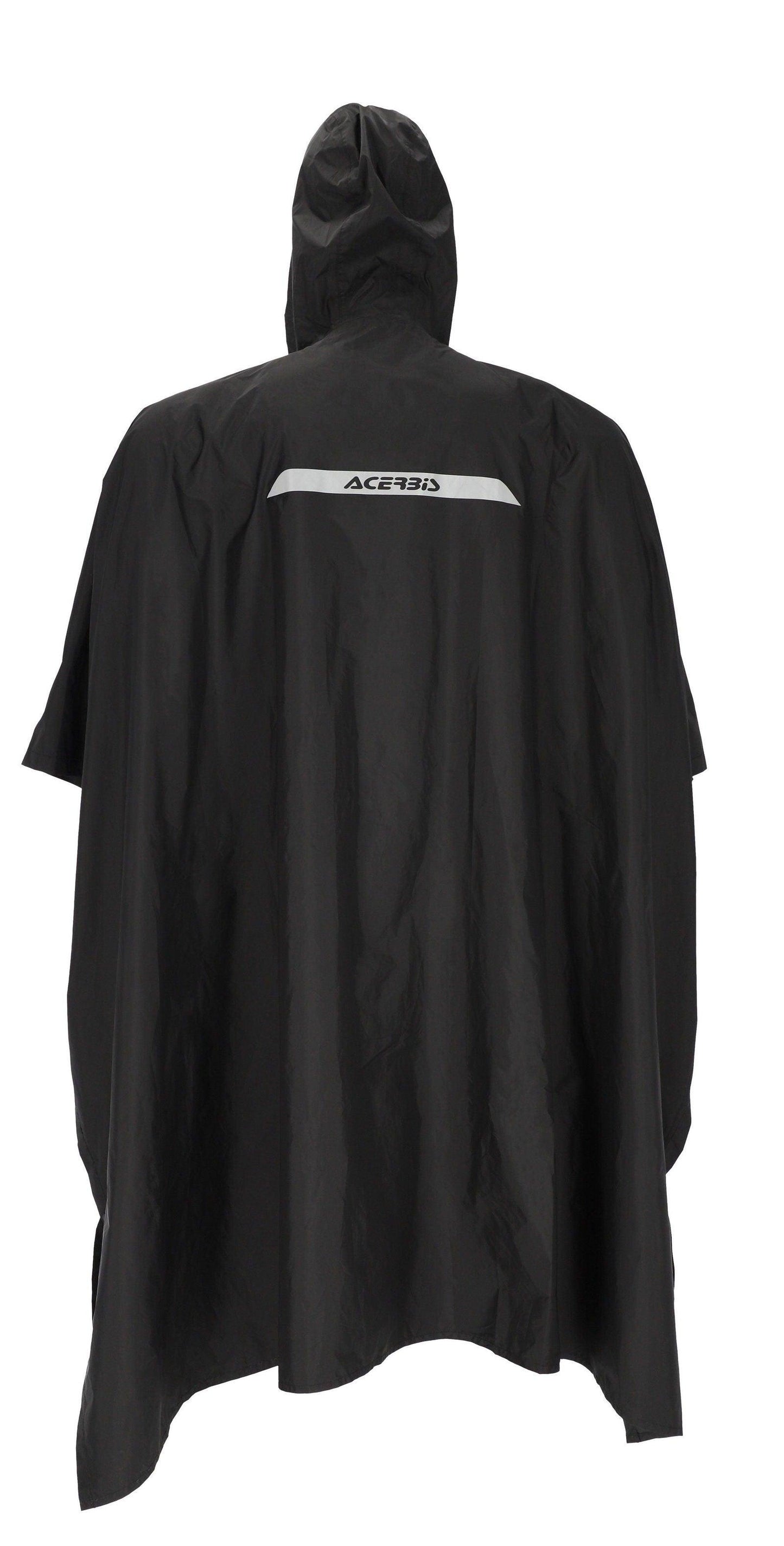 Poncho/ Mantella  Antipioggia Acerbis Nero - Levelbraap - Levelbraap -  -  - #tag1# - #tag2# - #tag3# - #tag4#