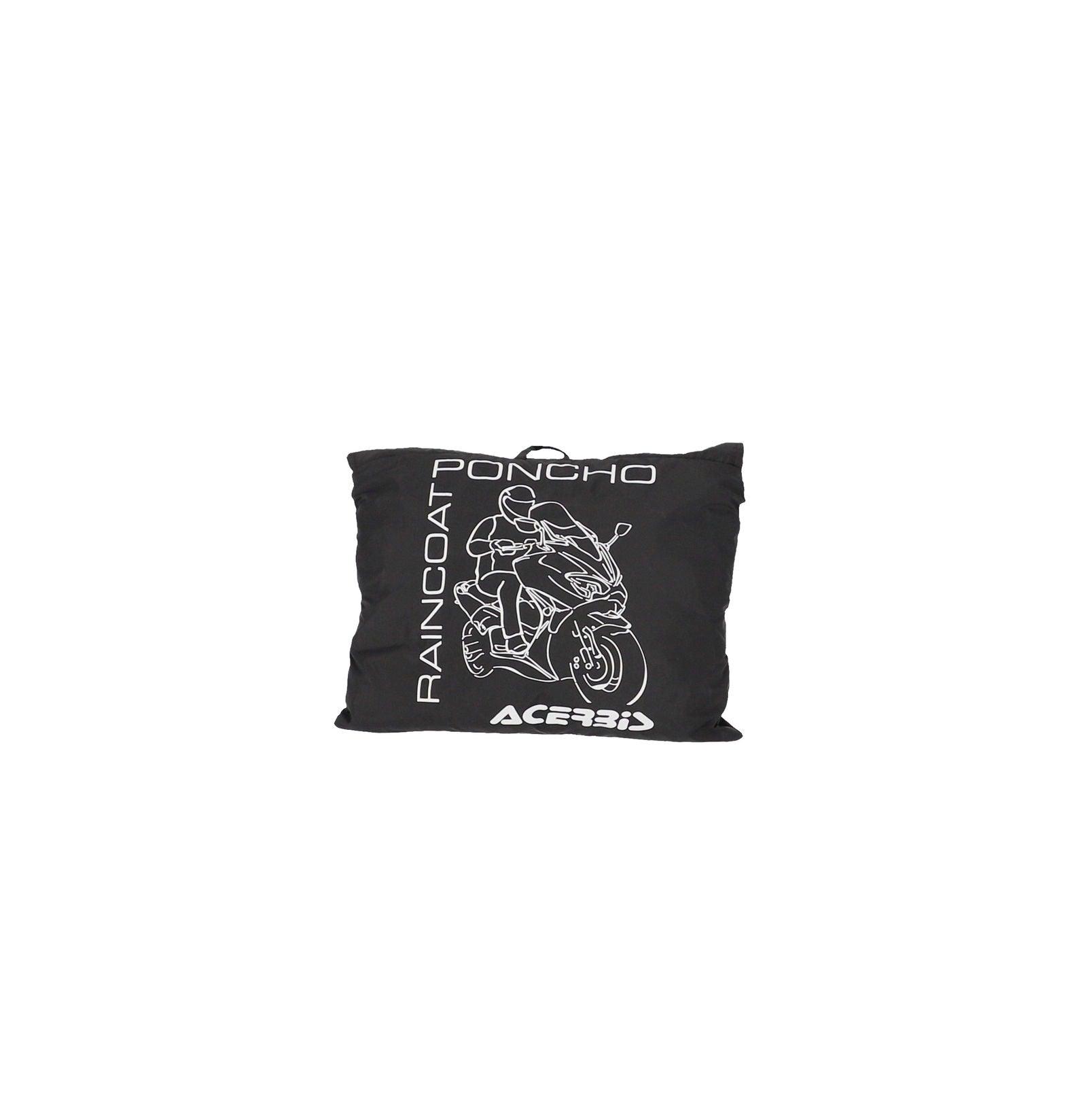 Poncho/ Mantella  Antipioggia Acerbis Nero - Levelbraap - Levelbraap -  -  - #tag1# - #tag2# - #tag3# - #tag4#
