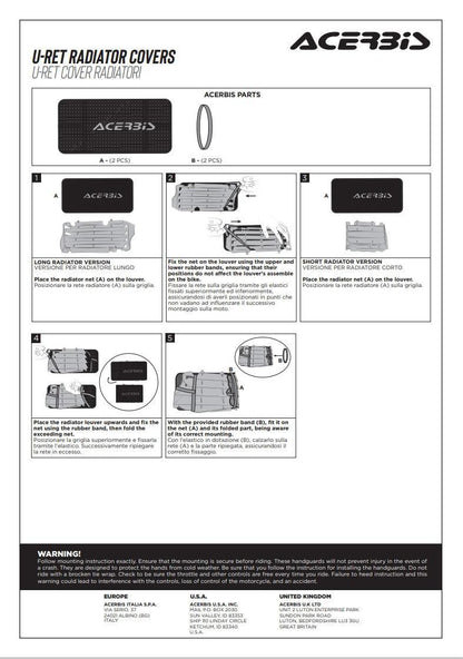 Rete/Griglia  Acerbis Copri Radiatore - Levelbraap - Levelbraap -  -  - #tag1# - #tag2# - #tag3# - #tag4#