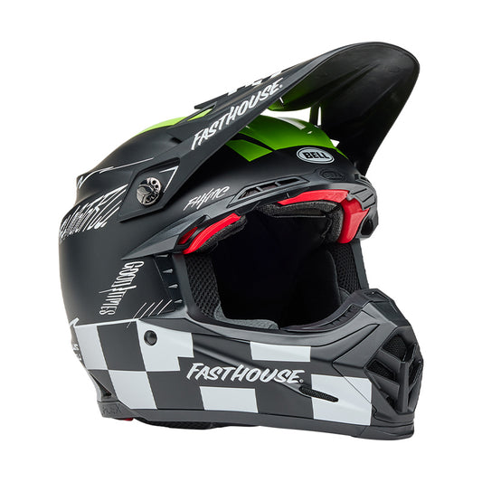 Casco Bell Moto 9S Flex 2025 Fasthouse Smoke Bomb