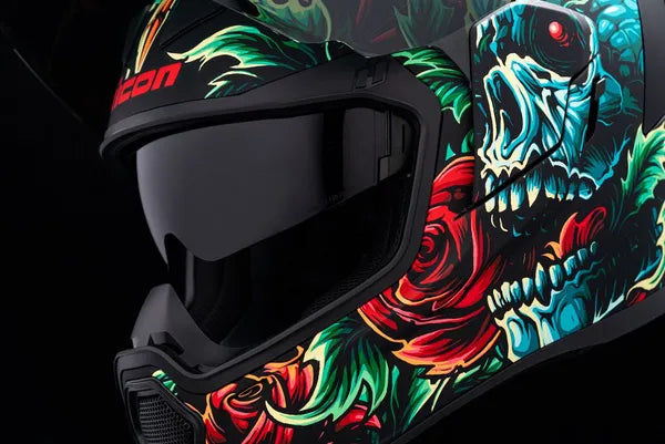 Casco Moto Integrale Icon Airflite Omnicrux Mips