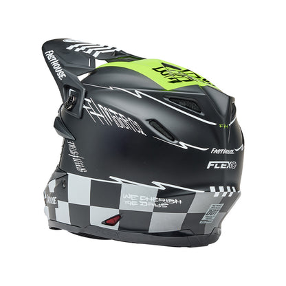Casco Bell Moto 9S Flex 2025 Fasthouse Smoke Bomb