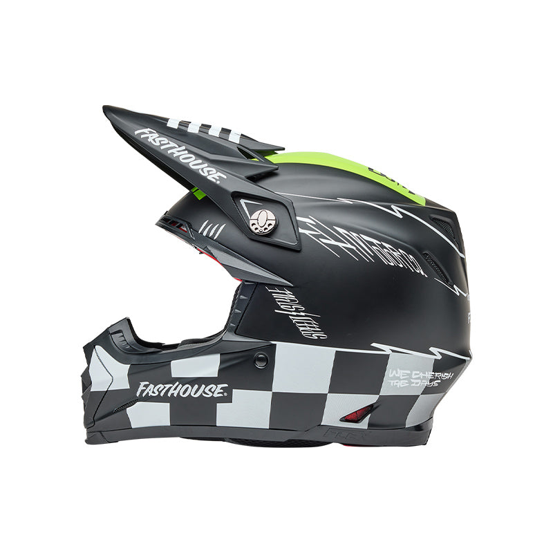 Casco Bell Moto 9S Flex 2025 Fasthouse Smoke Bomb