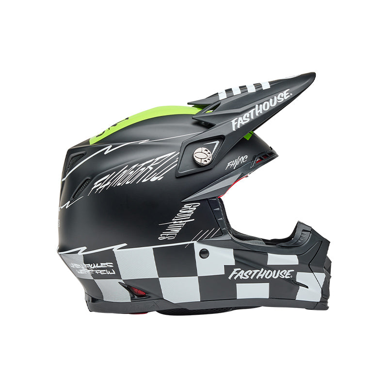 Casco Bell Moto 9S Flex 2025 Fasthouse Smoke Bomb