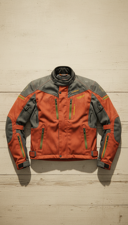 Giacca enduro con mesh traspirante