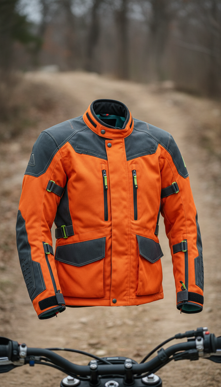giacca off-road in Cordura rinforzata