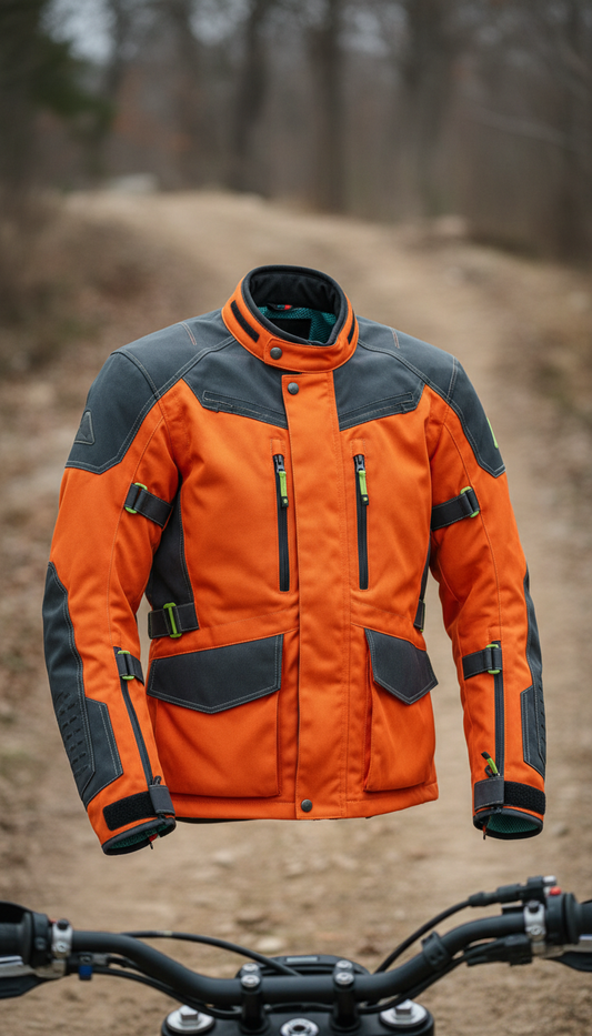 giacca off-road in Cordura rinforzata