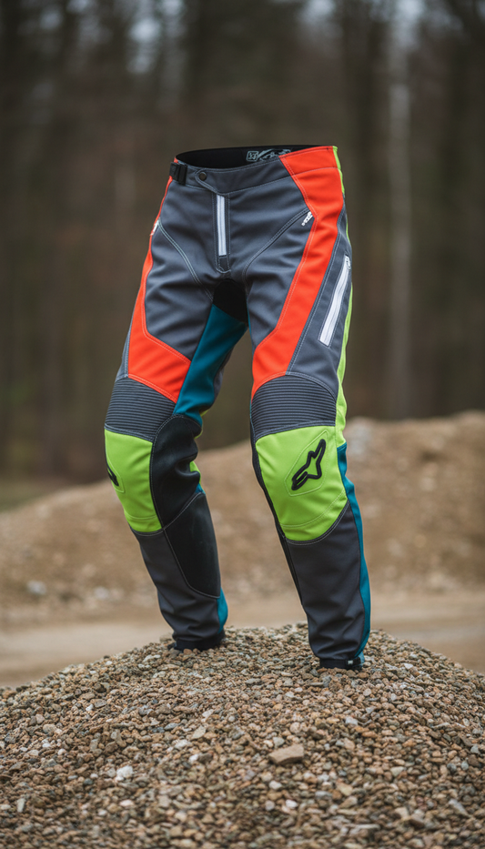 pantaloni motocross in kevlar