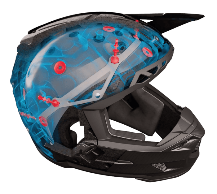 Casco 6D con tecnologia ODS